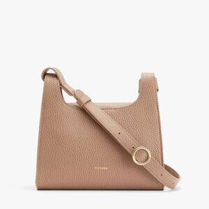Cuyana Mini Double Loop Bag - Cappuccino